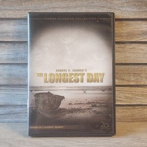 Longest Day Dvd WWII Normandy Beach D-Day  Black And White